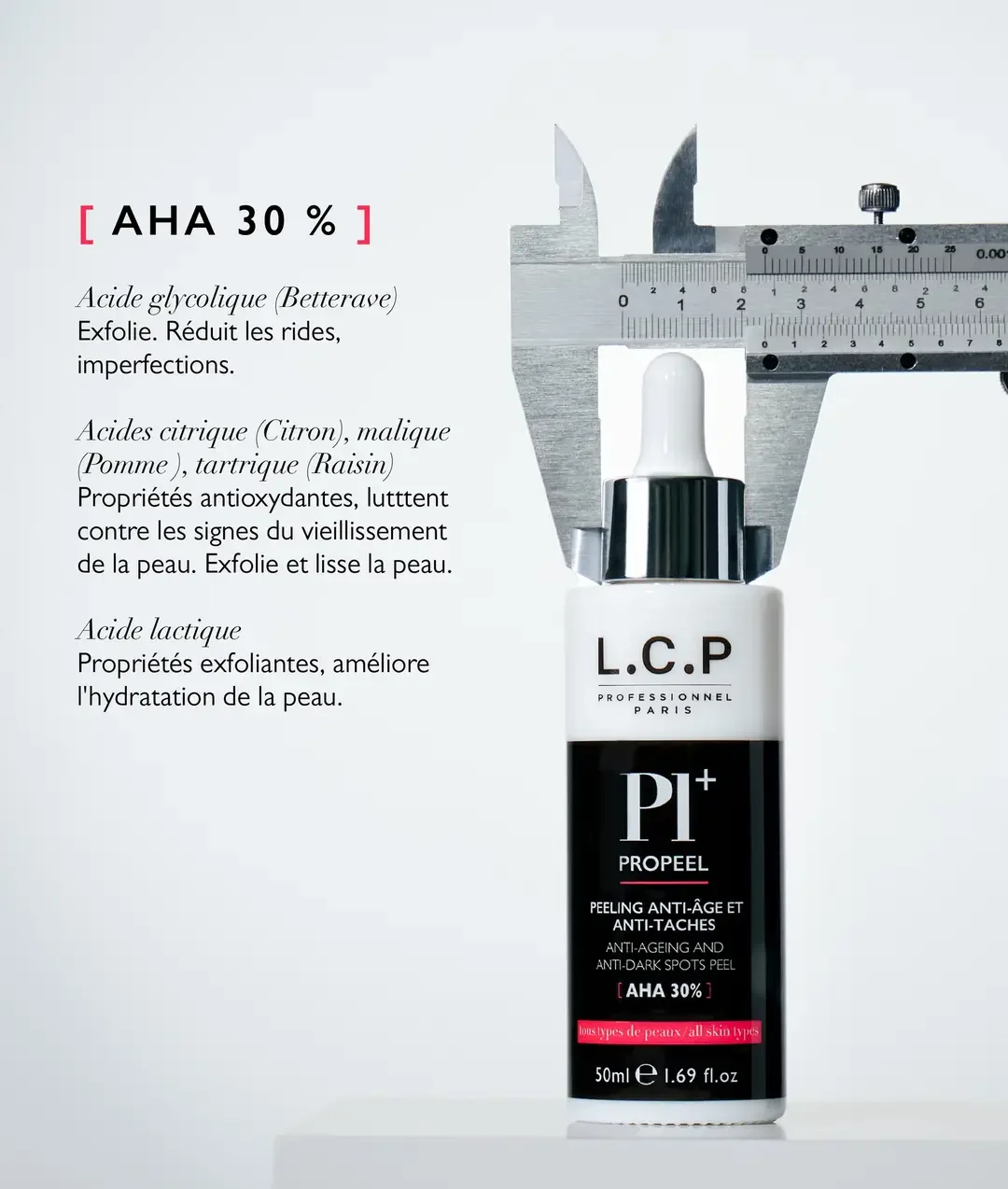 Soin peeling LCP professionnel